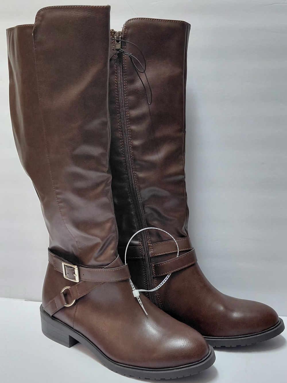 Valetta Women's Tall Brown Riding Boots - Classic Knee High Style